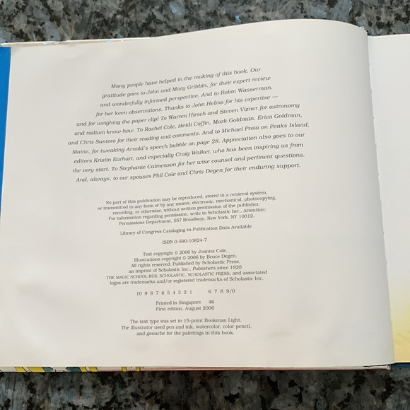 ✋Vintage Magic School Bus Hardcover Book The Science Fair Expedition Teach BTS - Picture 4 of 7